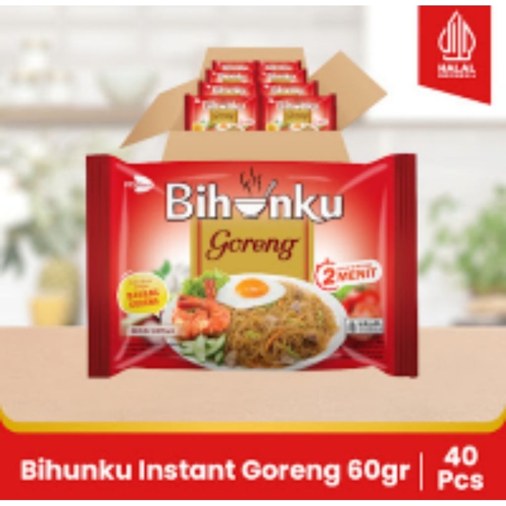 

Bihunku Instan - goreng- 1 Karton - 40 Pcs - 55gr