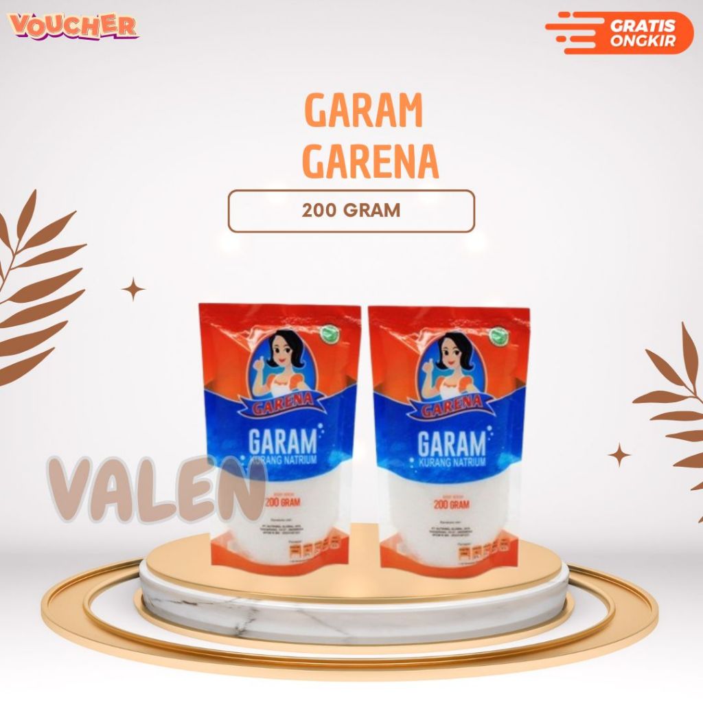 

Garam Garena Rendah Natrium Untuk Hipertensi - 200 gram