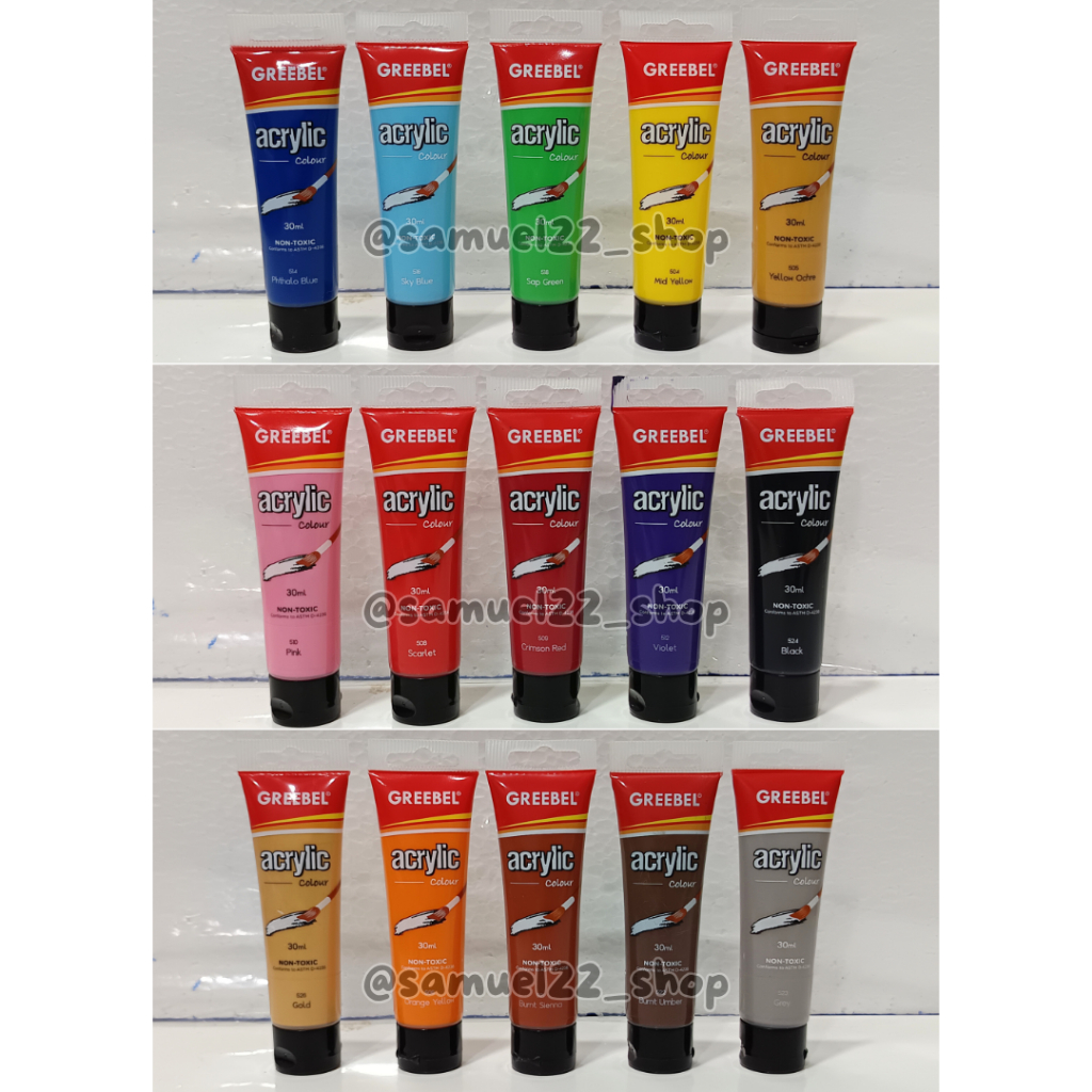 

Cat Acrylic / Cat Akrilik GREEBEL 30 ml