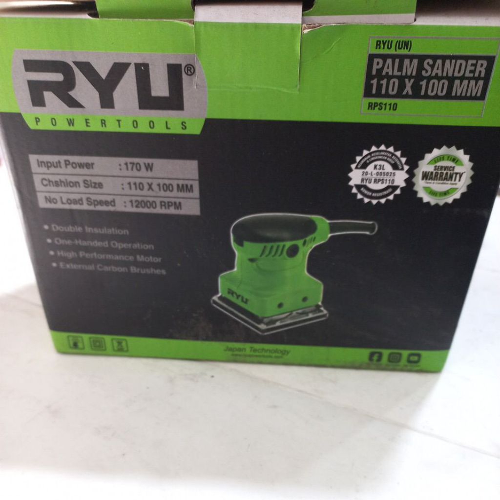 ryu palm sander.