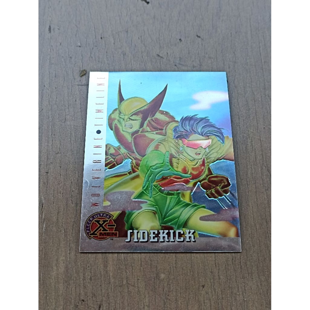 kartu Xmen 1995 Koleksi  Wolverine Jubilee Fleer corp. Murah Original Asli Avenger Marvel