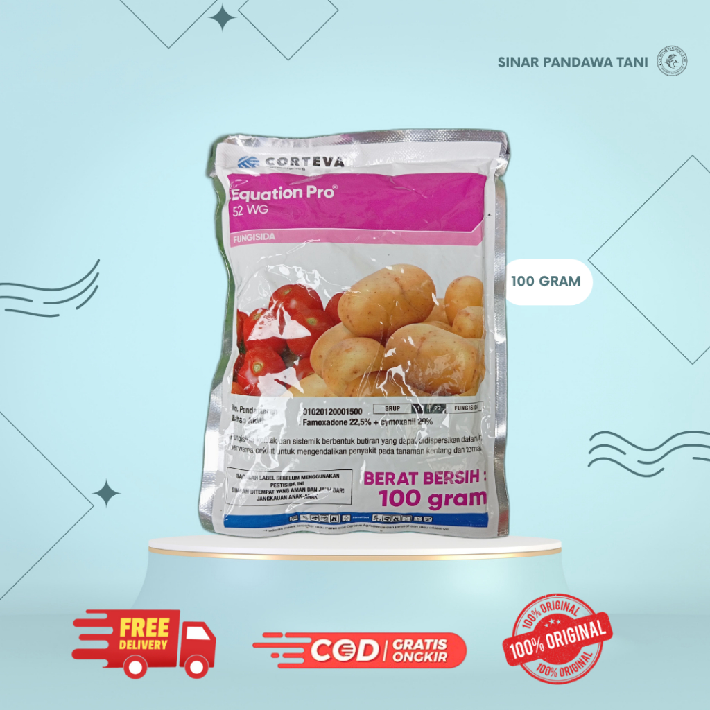 Fungisida Equation Pro 52WG 100gram