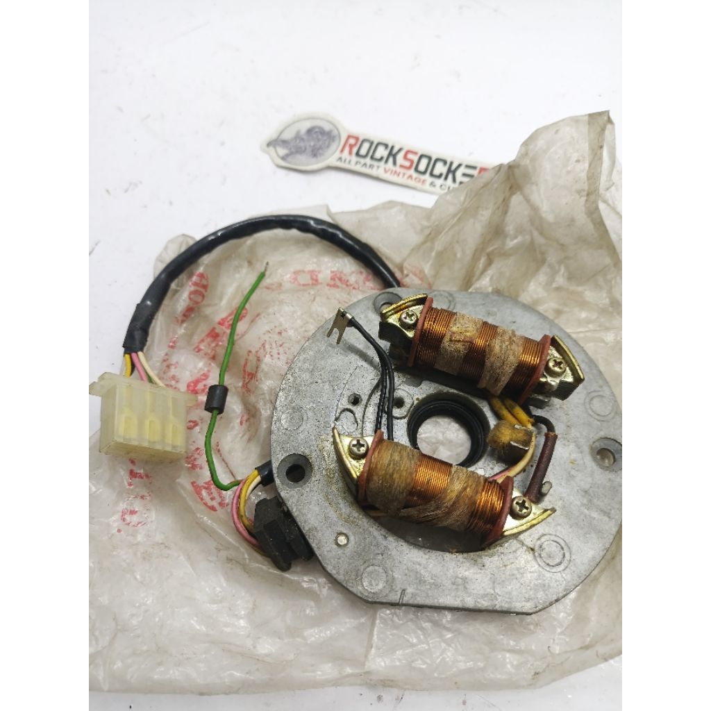 spull honda cg110 original nos spull stator assy honda cg110 nos ori
