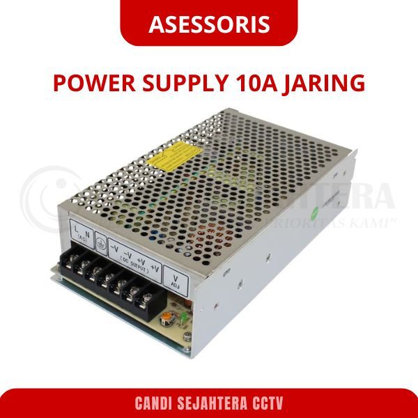 Power supply cctv 12V 10A power cctv 12v psu cctv 8 channel power supply kamera cctv