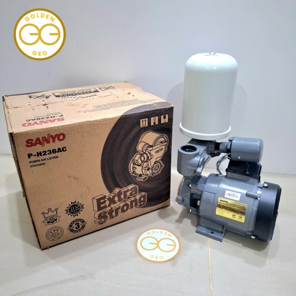 Pompa Air Otomatis SANYO P-H236AC GARANSI RESMI (JJU)