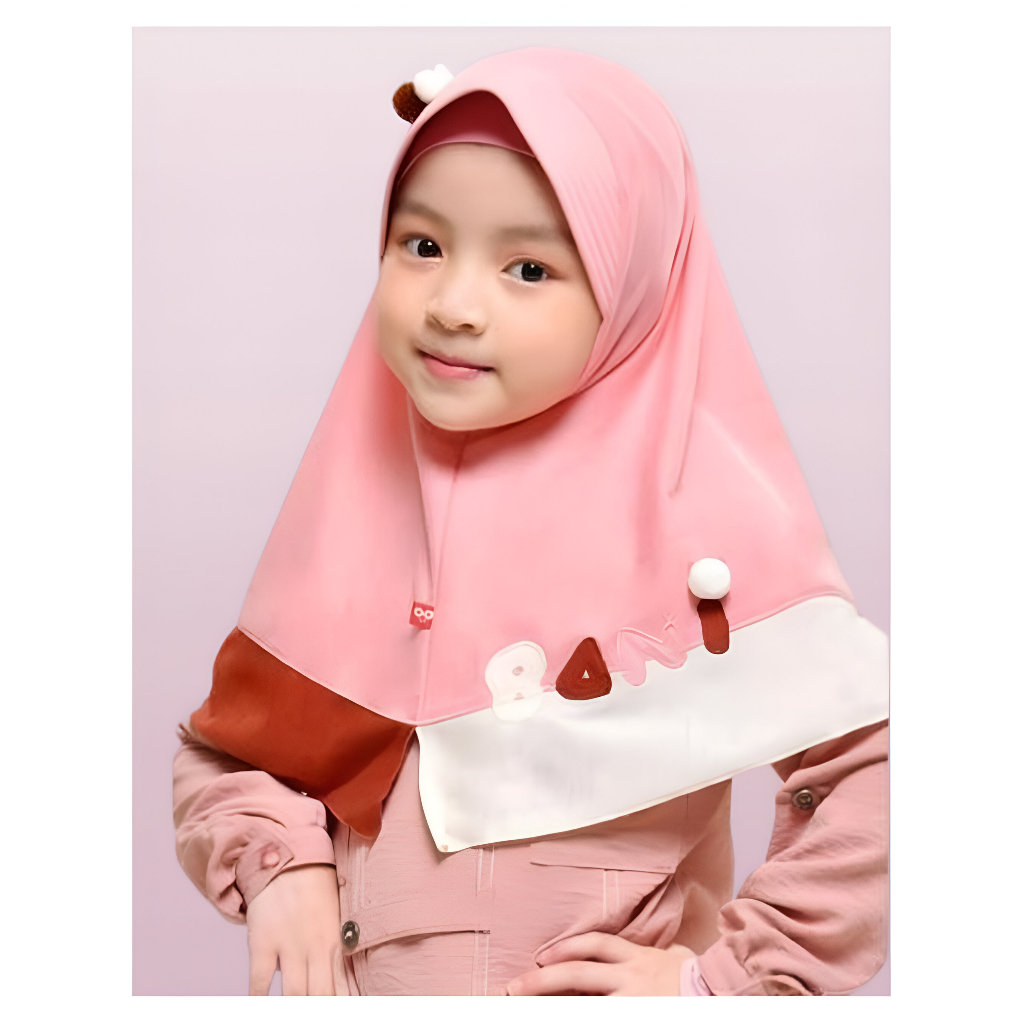 Krukid Gummy - Rabbani Kerudung Bayi / Kerudung Balita / Kerudung Anak TK & SD