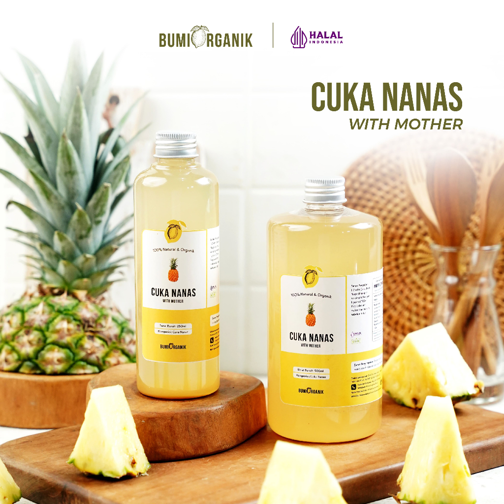 

CUKA NANAS ORIGINAL UNTUK KESEHATAN WITH MOTHER BUMI ORGANIK / SARI NANAS / CUKA NANAS MURNI TANPA CAMPURAN/ PINEAPPLE VINEGAR/ CUKA NANAS UNTUK DIABETES/CUKA NANAS ASLI 100%/ CUKA APEL VINEGAR / NENAVIN / NUTRIFARM / DARIBUMI / NUTRIFARM / BEORGANIK