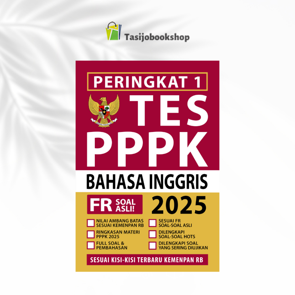 PERINGKAT 1 TES PPPK GURU BAHASA INGGRIS 2025