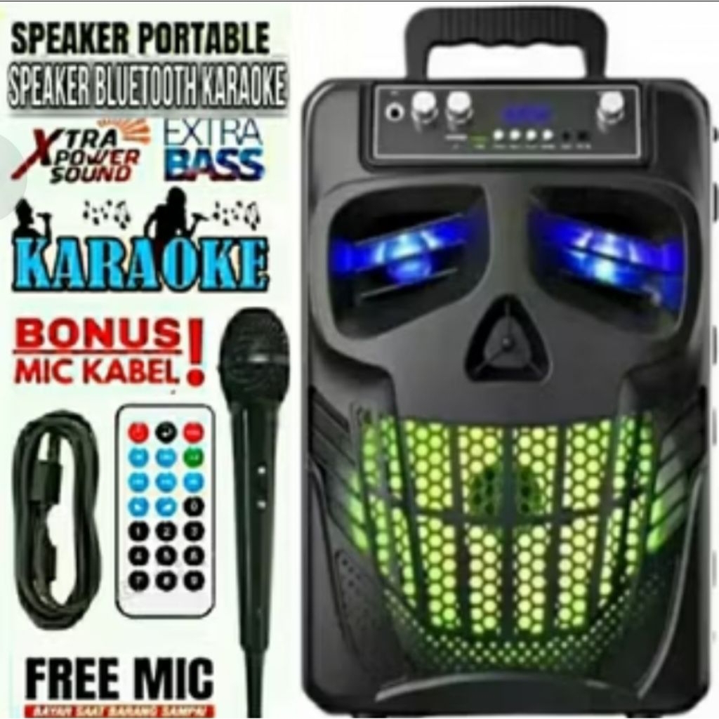 PALING LARISSSSSSS Speaker Bluetooth Kimiso 8.8inc Speaker Bluetooth Subwoofer aktif 7801 Super Bass