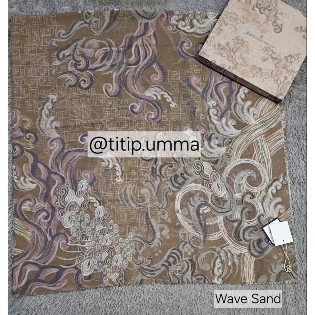 Buttonscarves Wave Sand Syari
