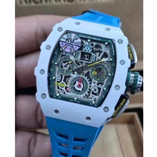 JAM TANGAN RM 11-03 ALL VARIAN TITTANIUM CASE CERAMIC CASE DAN CARBON CASE RM 11-03 AUTOMATIC SWISS