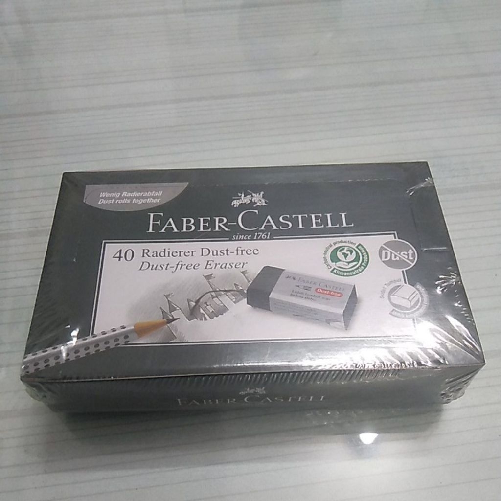 

PENGHAPUS FABER-CASTELL WARNA HITAM