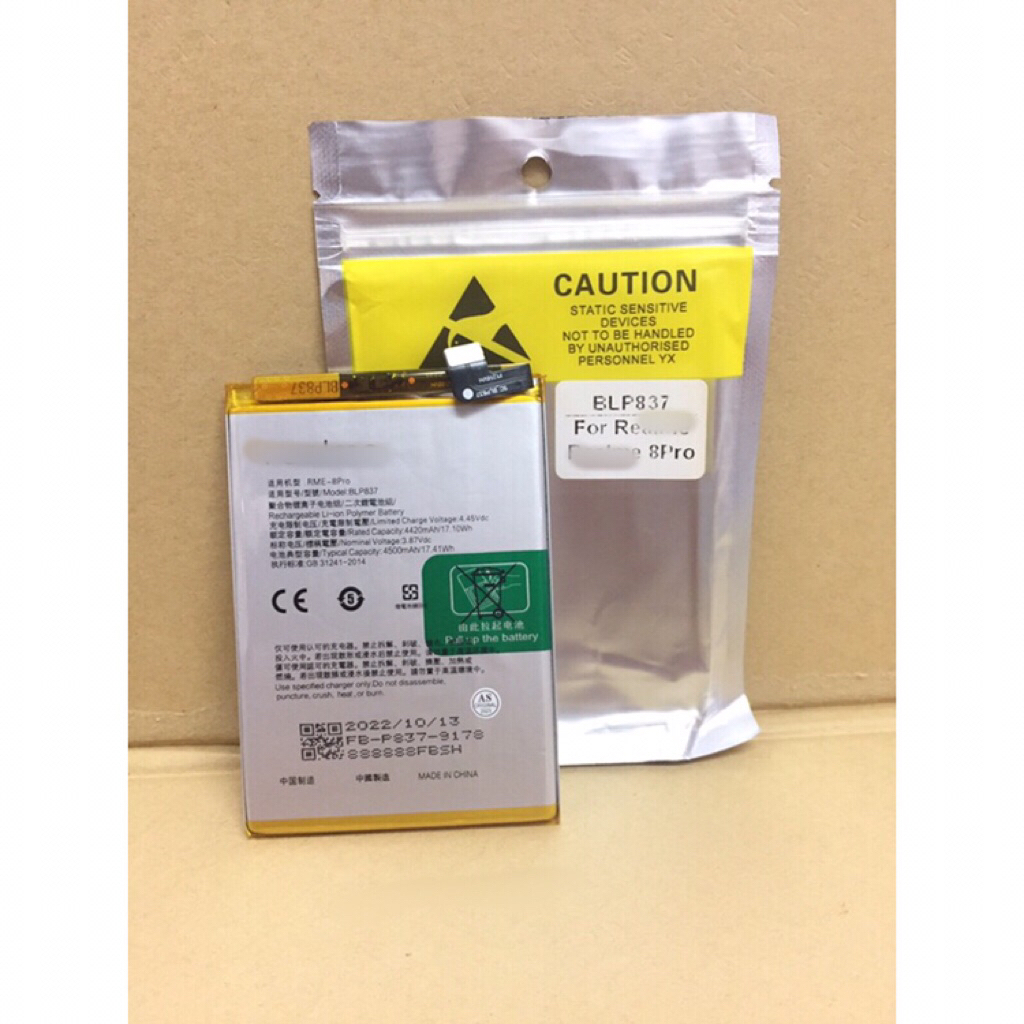 Baterai Realmi 8Pro BLP-837 Original Oem