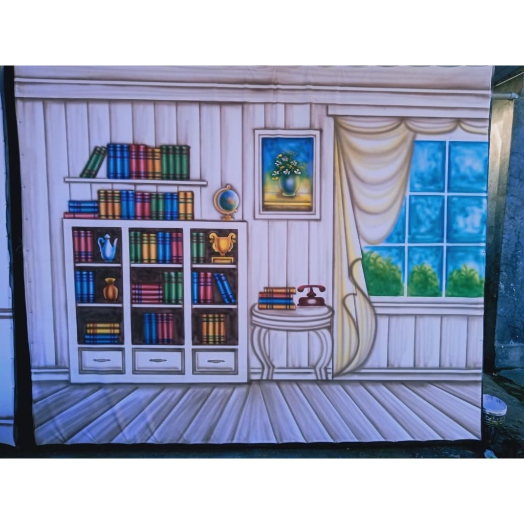 BACKGROUND WISUDA READY 3x2,5/ 4x2,5m