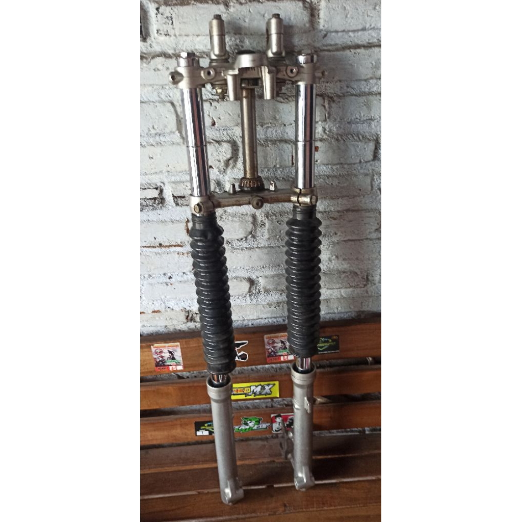 tele klx sim 3 dan rem depan set klx