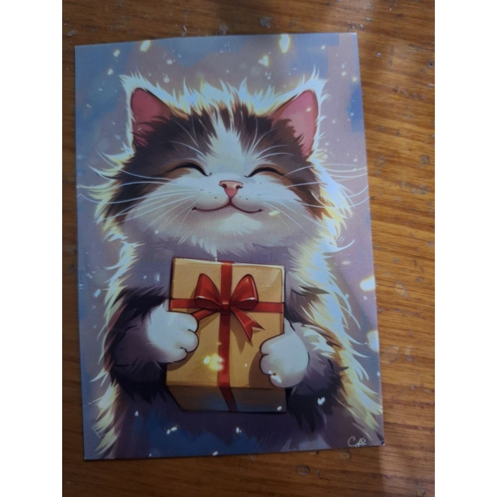 

kartu pos kucing/cat postcard