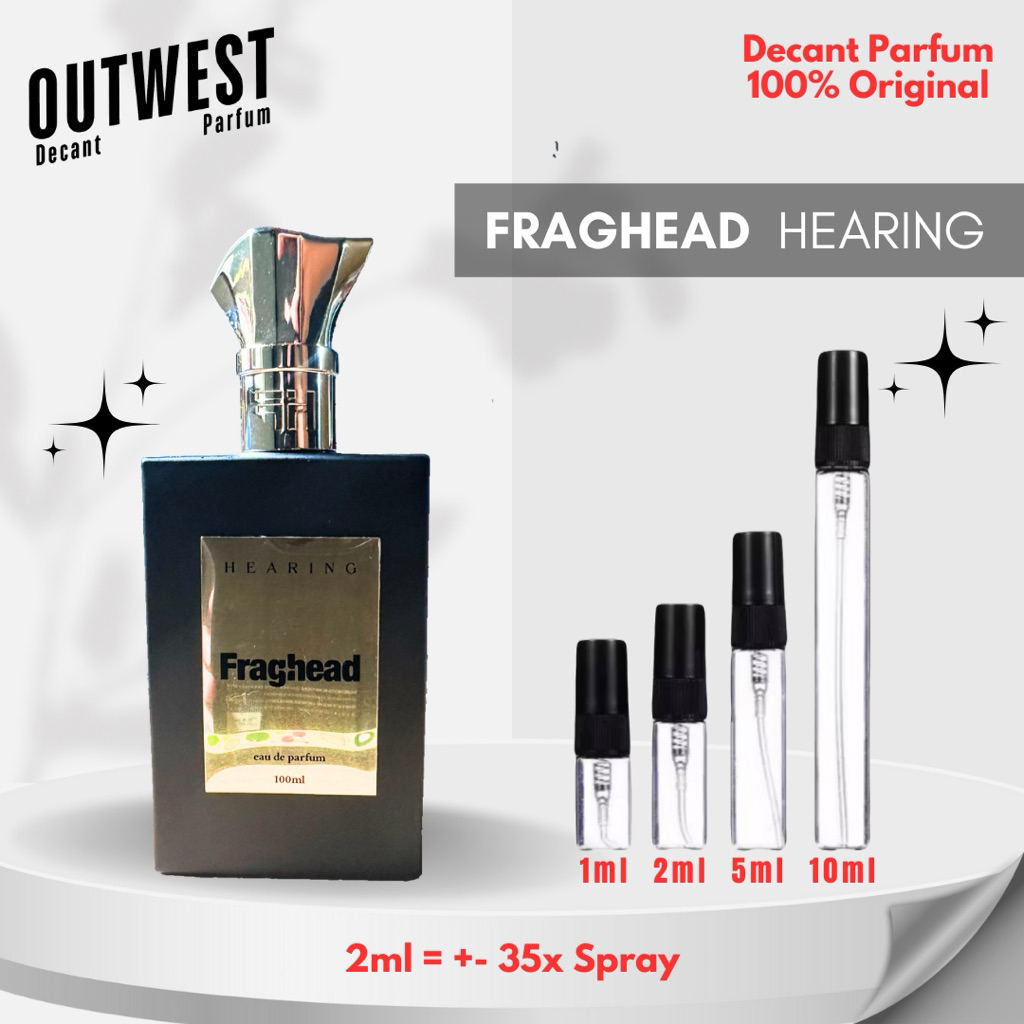 Decant Parfum Fraghead Hearing EDP for Unisex
