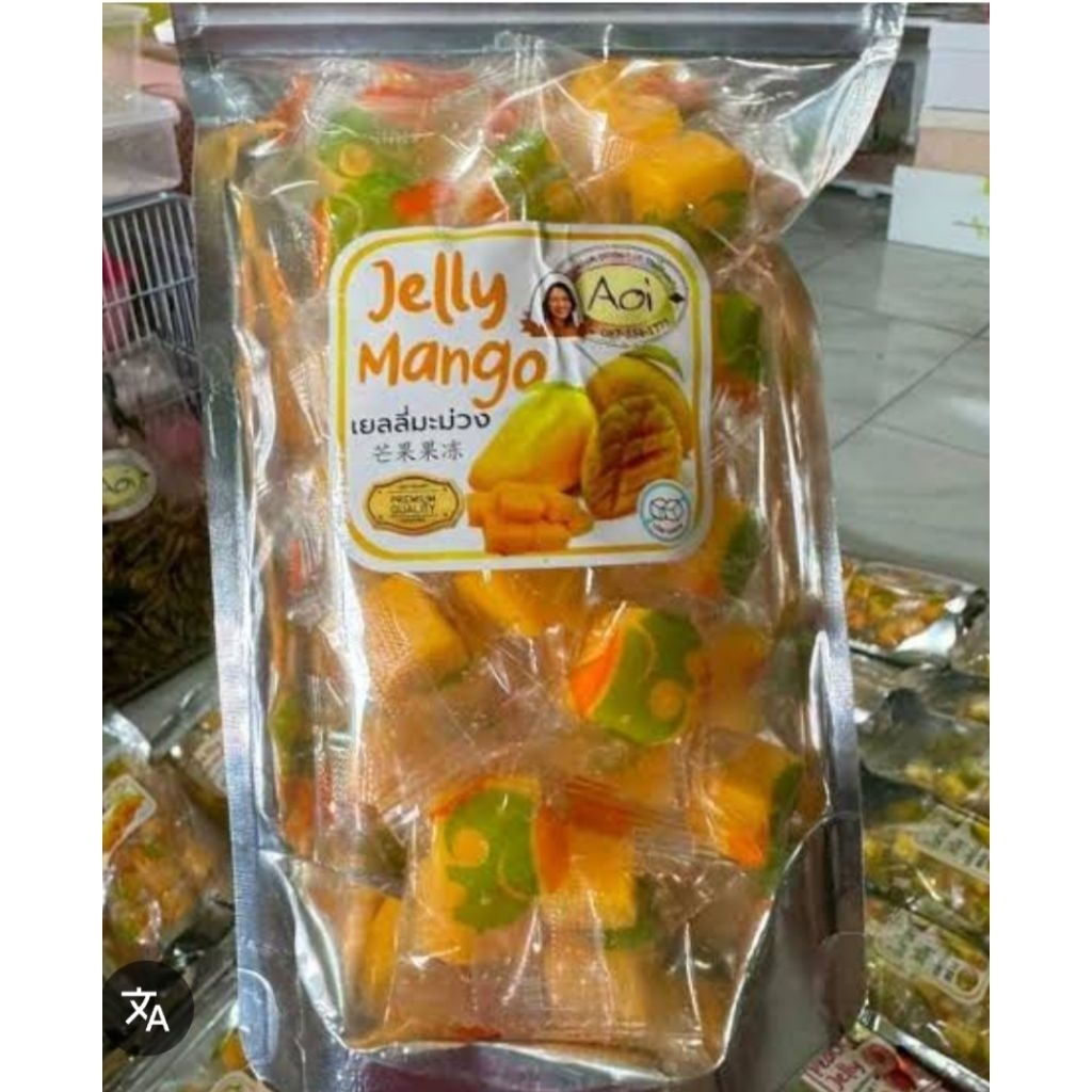 

AOI JELLY MANGO CHEWY CANDY THAI AOI MANGGA