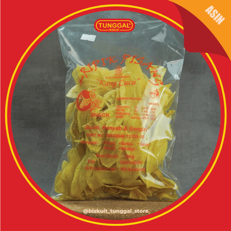 

Keripik Pisang Asin Cucu
