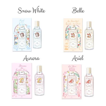 Miniso x Disney Princess EDP Fantasy Flower Eau de Parfum 60ml | Perfum / Parfum Wanita