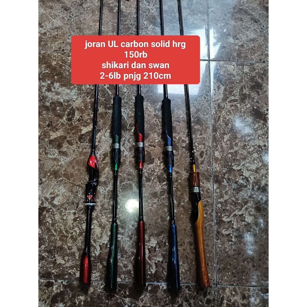 joran UL carbon solid 210cm