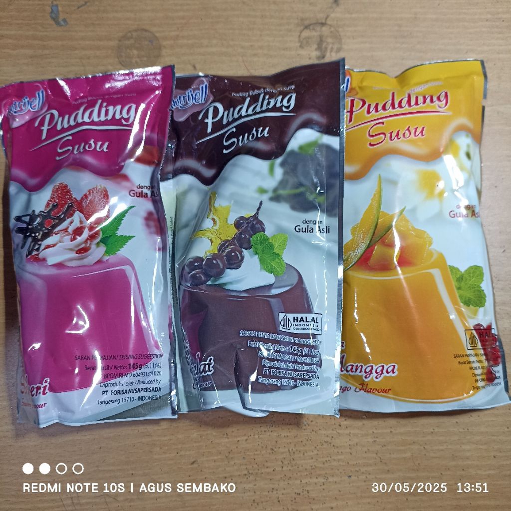 

1 pcs pudding susu all varian (BELI 4 GROSIR)