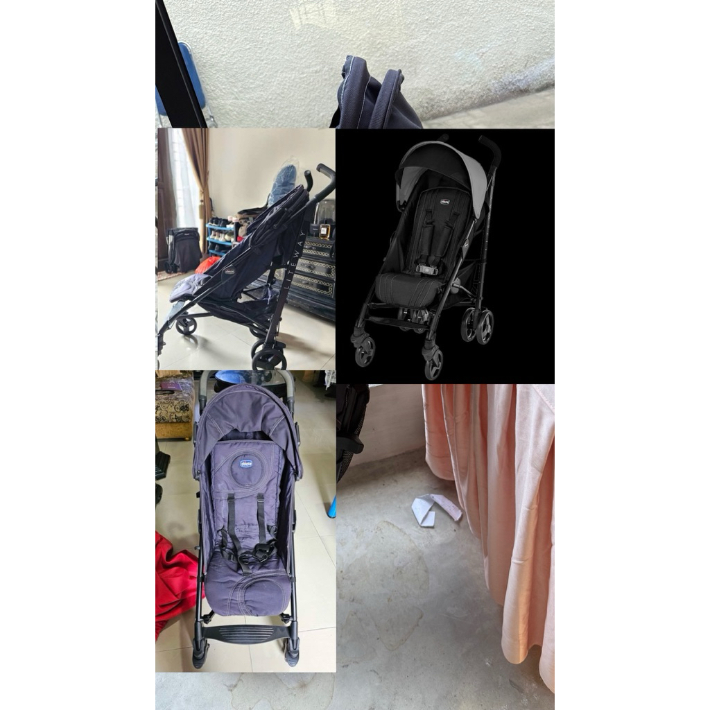 preloved chicco liteway stroller