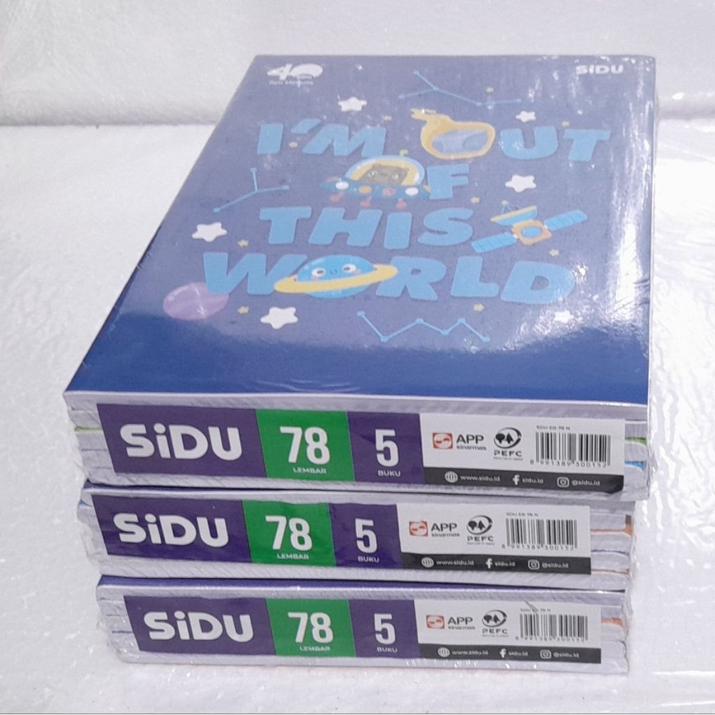 

BUKU TULIS SIDU ISI 78 LEMBAR (5pcs)