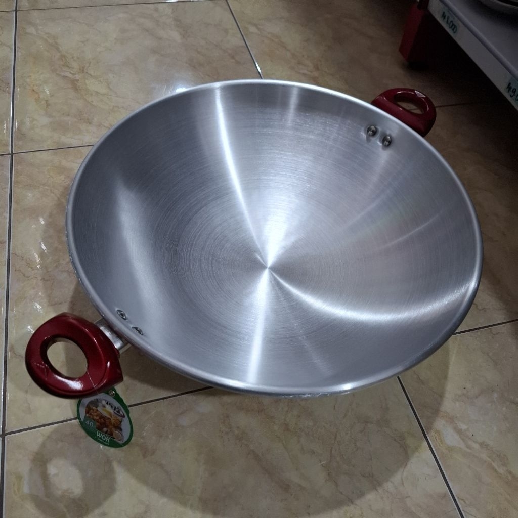 Kuali Aluko/Wajan Supra PENGGANTI HALCO 40CM