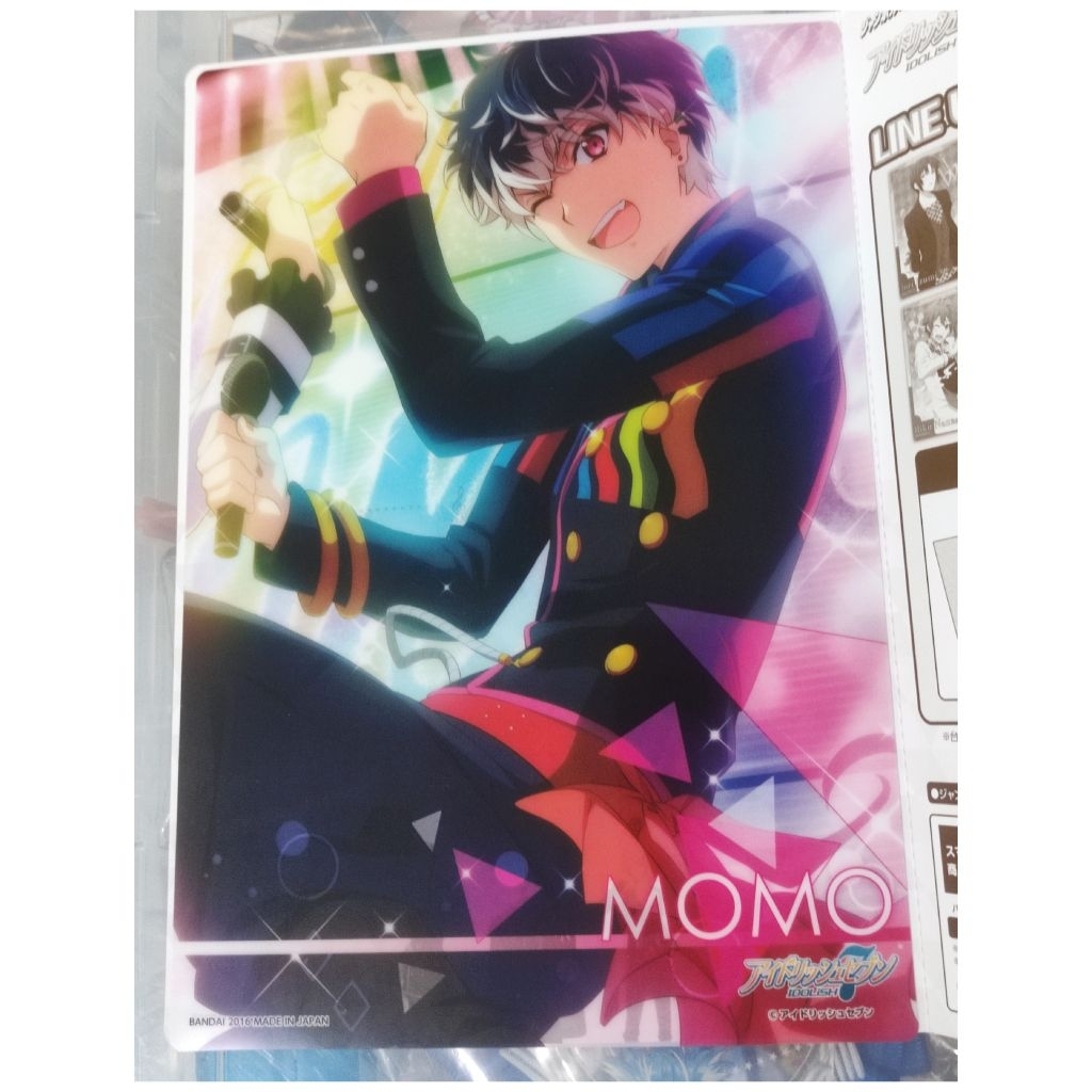IDOLISH7 I7 Ainana Mini Clear Poster Momo