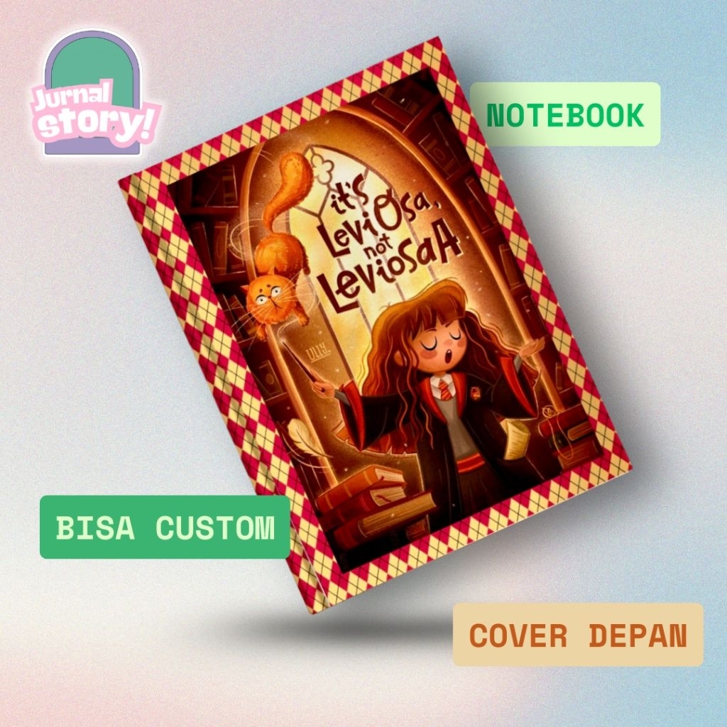 

Notebook Custom Buku Diary A5 Harry Potter Buku Tulis Catatan Agenda Planner Jurnal Hardcover