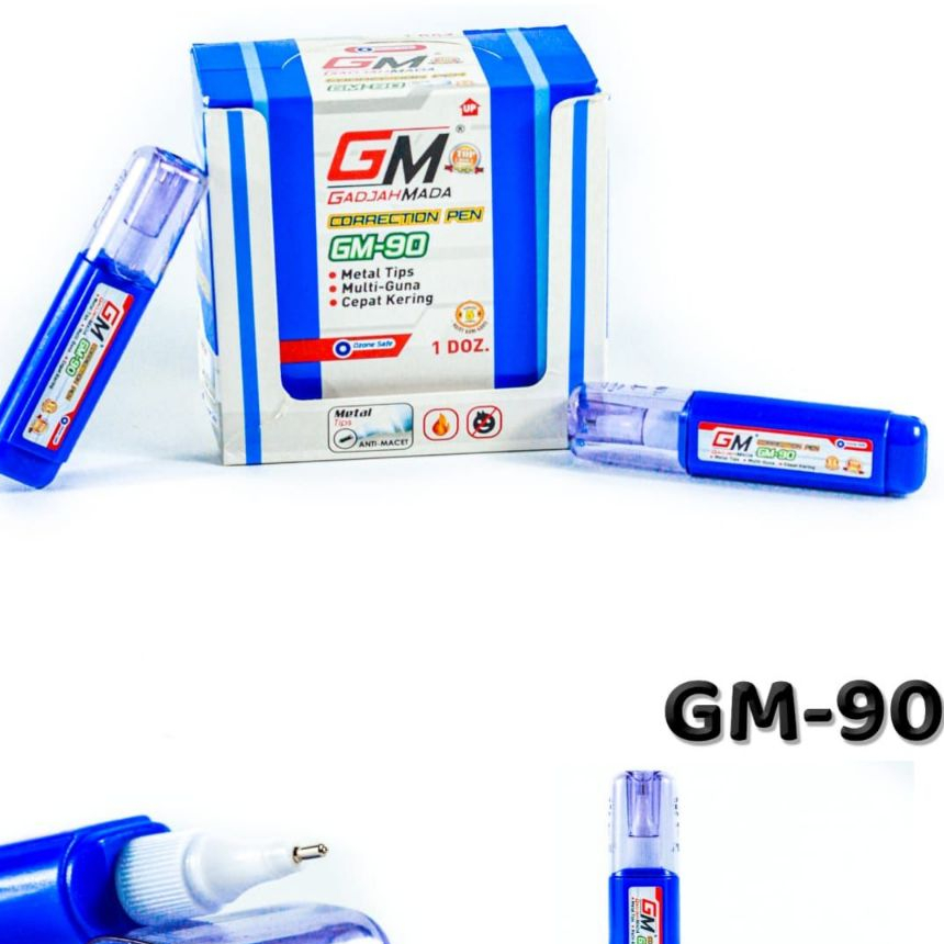 

GM Correction Pen / TipX Biru Cair (GM-90) 1pcs