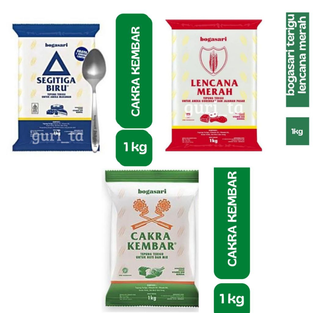 

1DUS TEPUNG SEGITIGA BIRU, LENCANA MERAH, CAKRA KEMBAR, SANIA