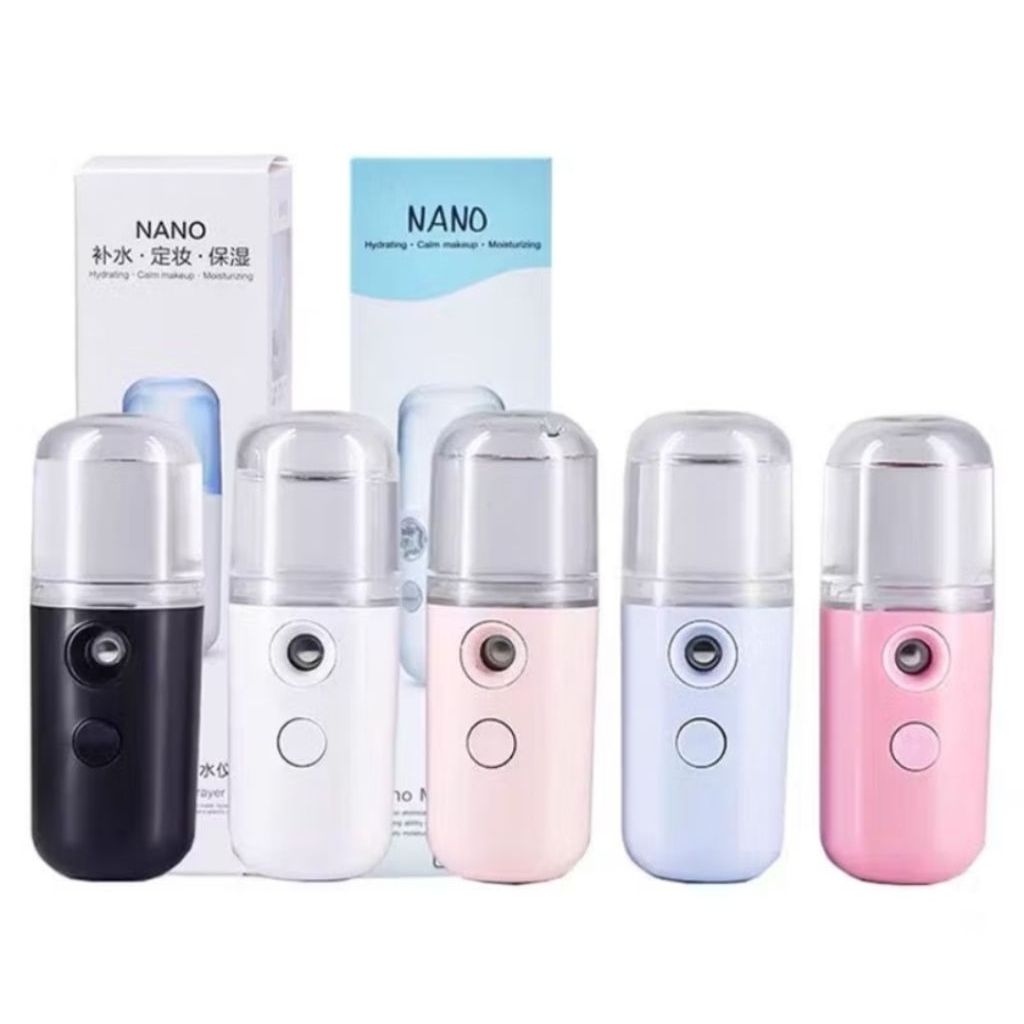 Nano spray premium portable mist spray perawatan/pelembab wajah mini USB