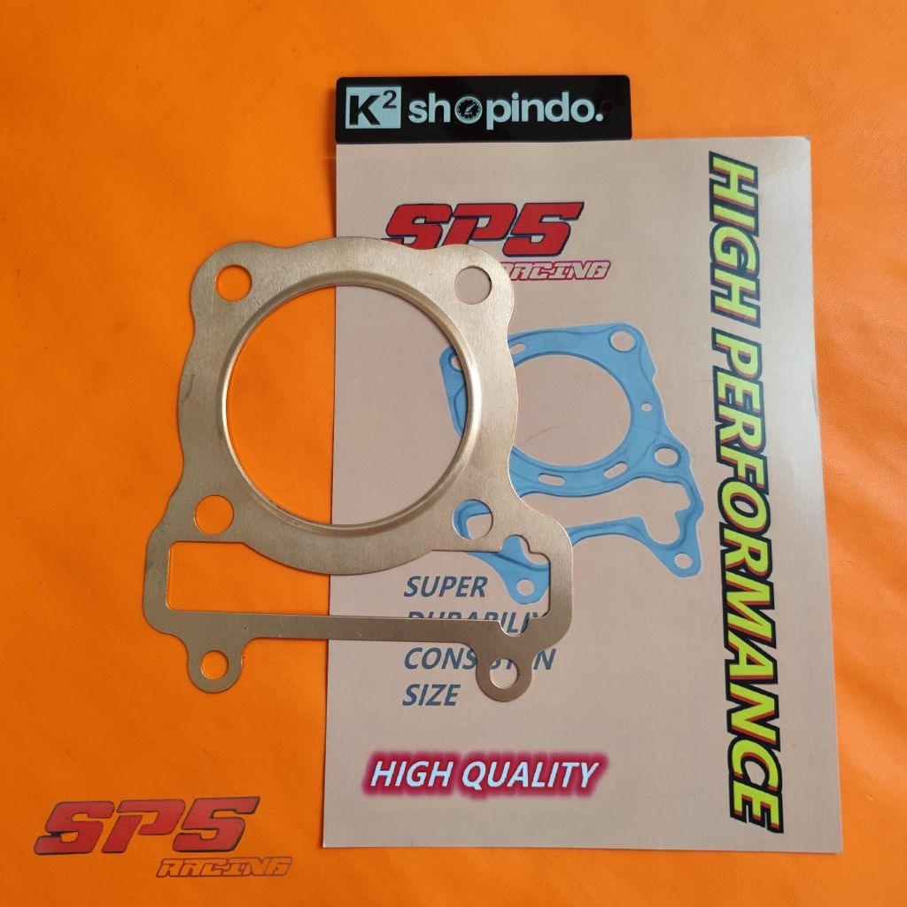 Paking Blok Paking Head Tembaga Mio Soul Mio Smile Sporty Fino Packing Head Perpak Gasket SP5 Racing