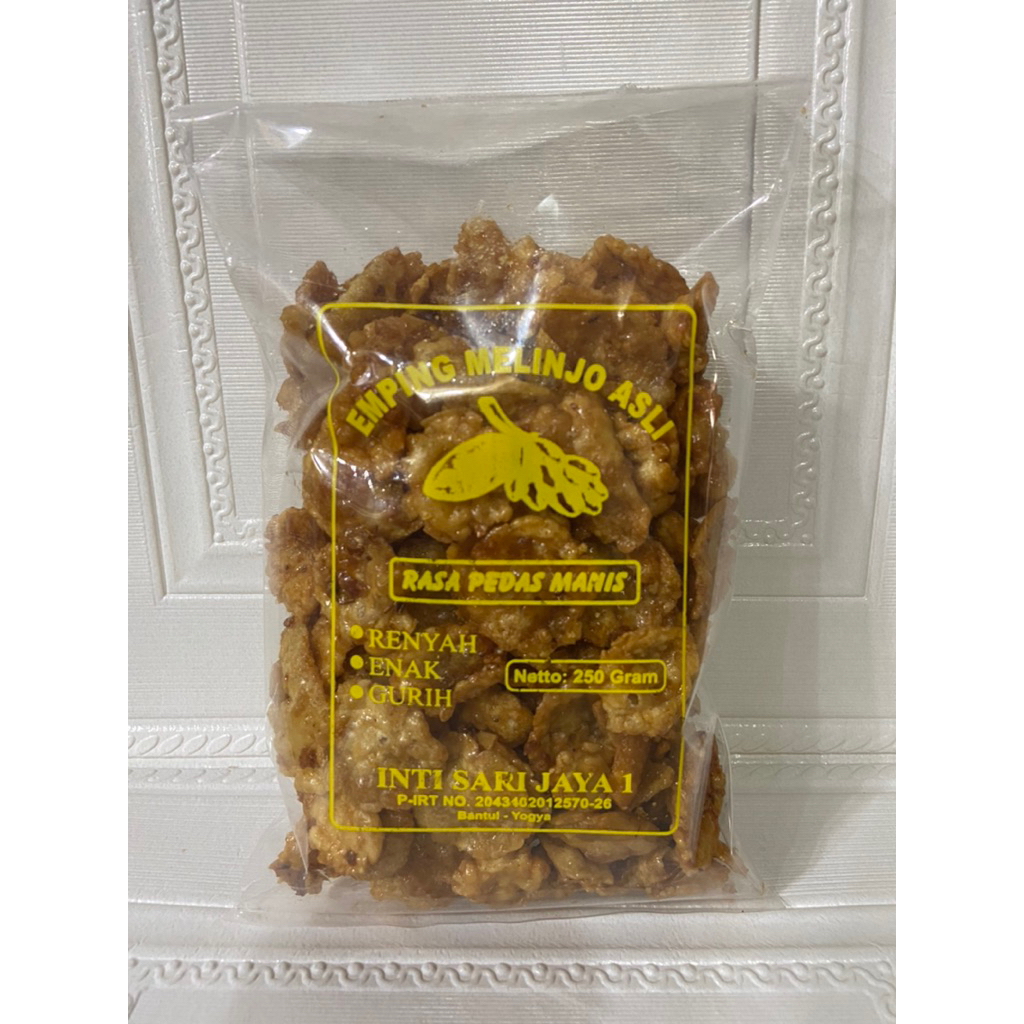 

Emping Pedas Manis Mlinjo Asli