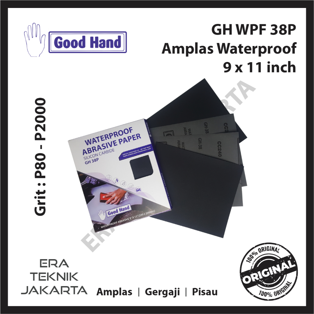 100pcs GH-38P Amplas Cat Mobil Motor / Amplas Basah / Wet Sanding  P-120-P-2000