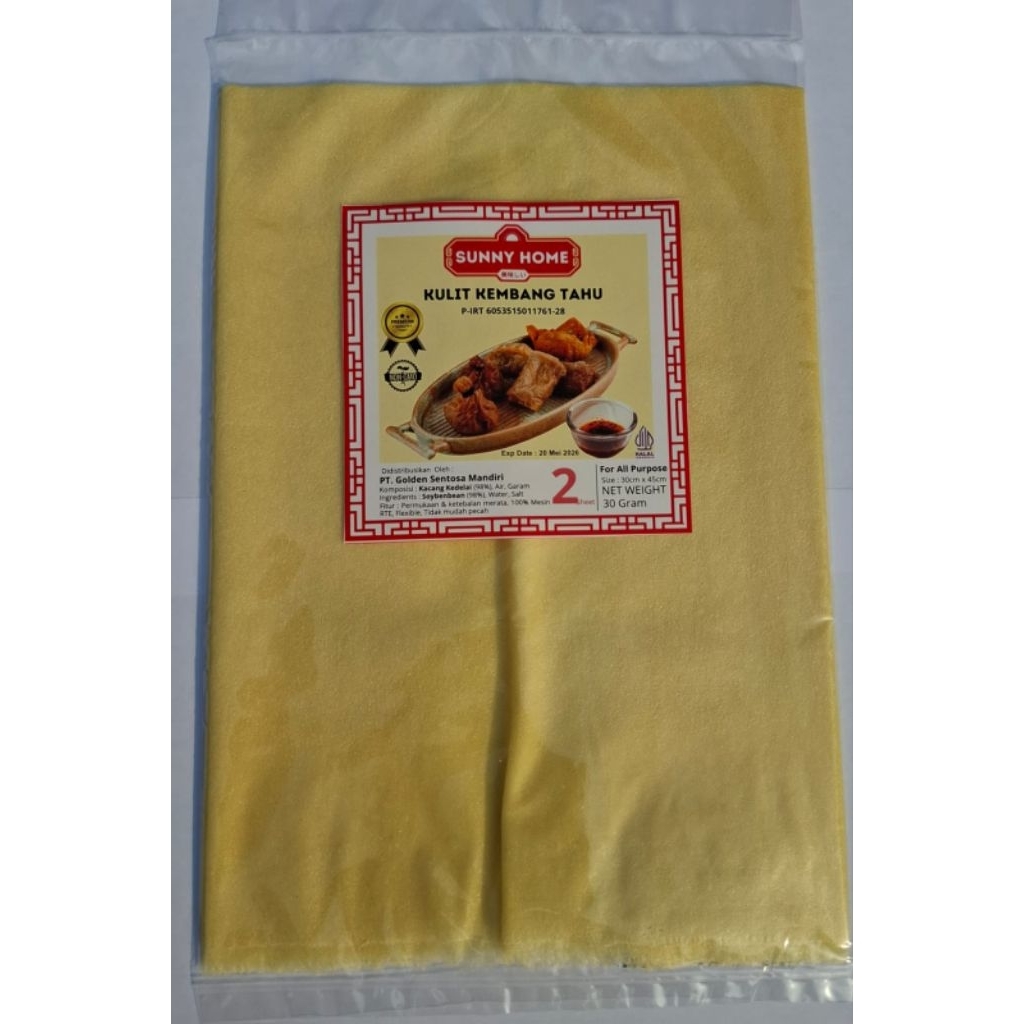 

Kulit kembang tahu tawar Sunny Home 30x45 cm