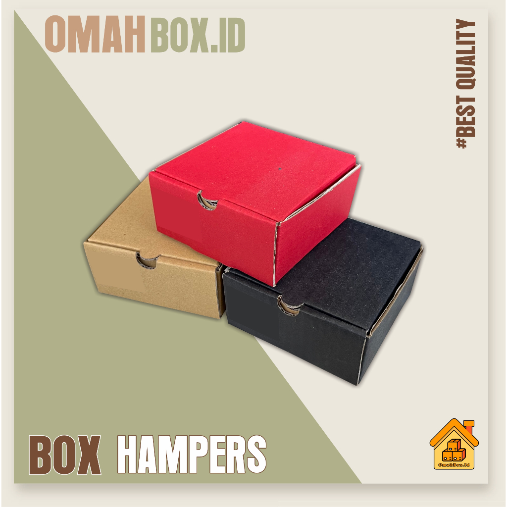 

Box Hampers/kosmetik 10x10x5 cm | B flute | boxsliplock | Box DieCut | Box Hampers | Box Souvenir | box skincare | box gift | box hampers