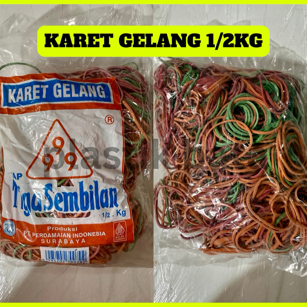 

KARET GELANG 1/2 KG / KARET 999 / KARET PENTIL