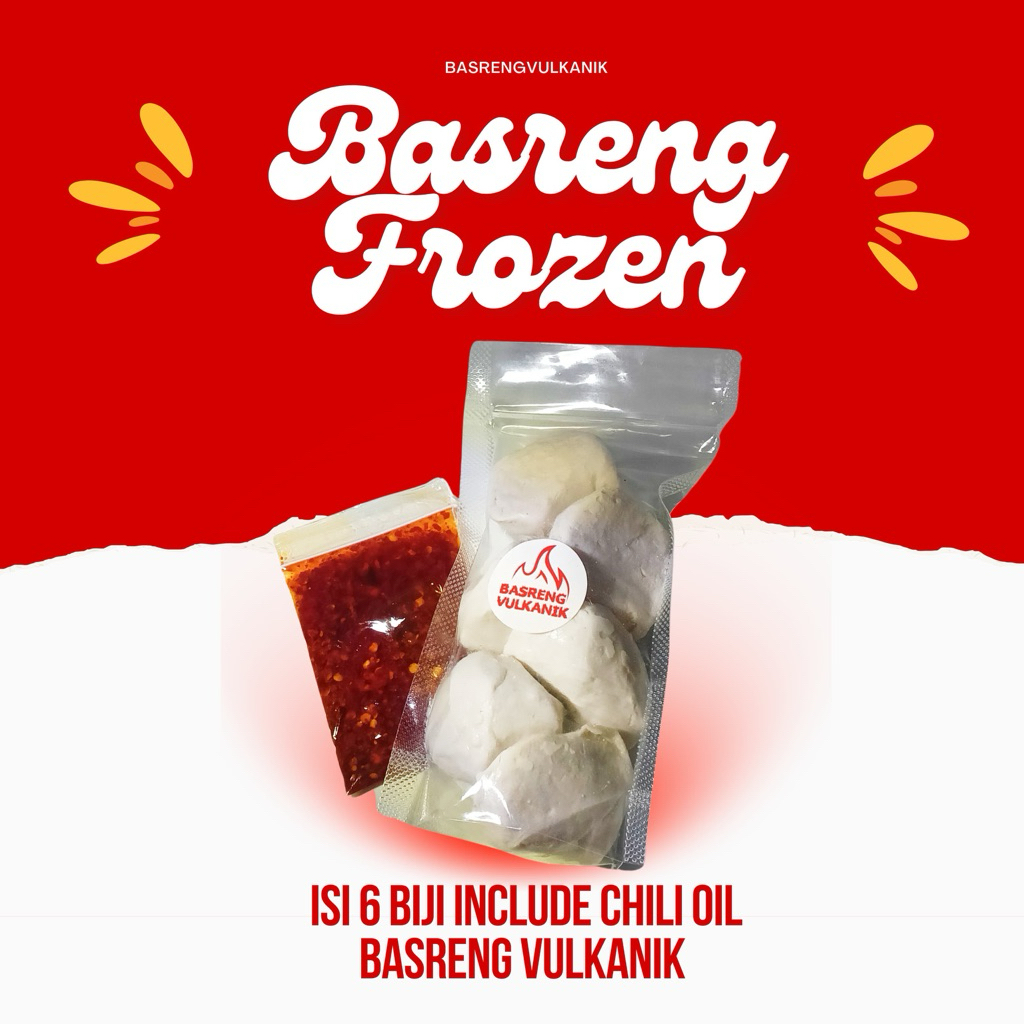 

Basreng Mentah Frozen Isi 6 Include Chili Oil