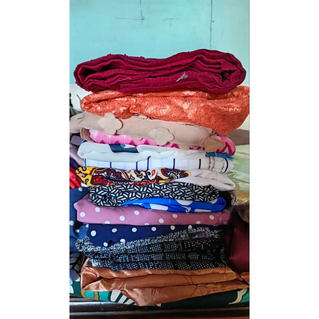 Kain Motif KILOAN katun, baby corduroy, wolvis, dll