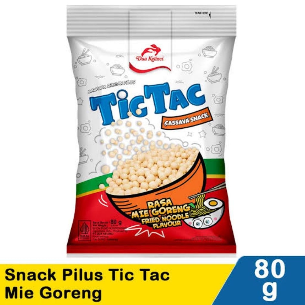 

DUA KELINCI TICTAC MIE GORENG 80GR