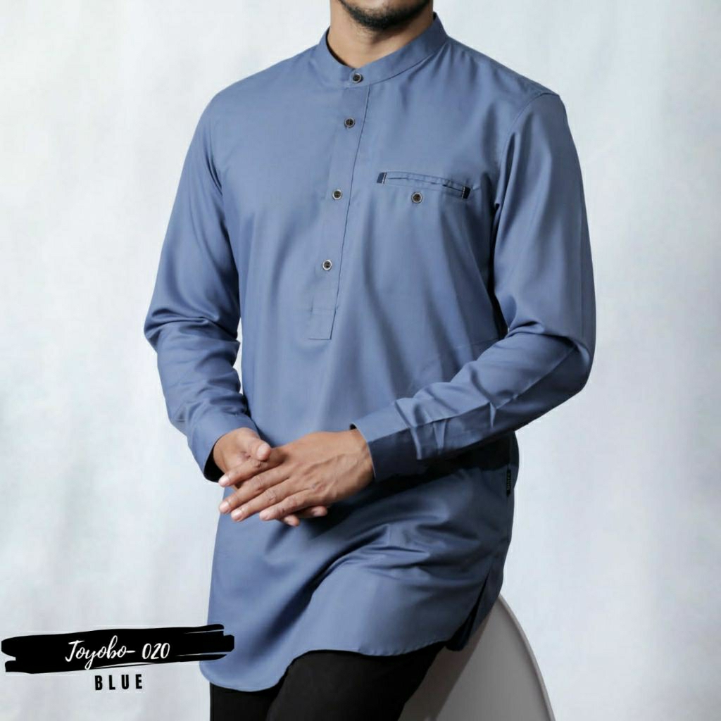 T20 SAVIQ-KURTA Lengan panjang warna HITAM abu berkualitas