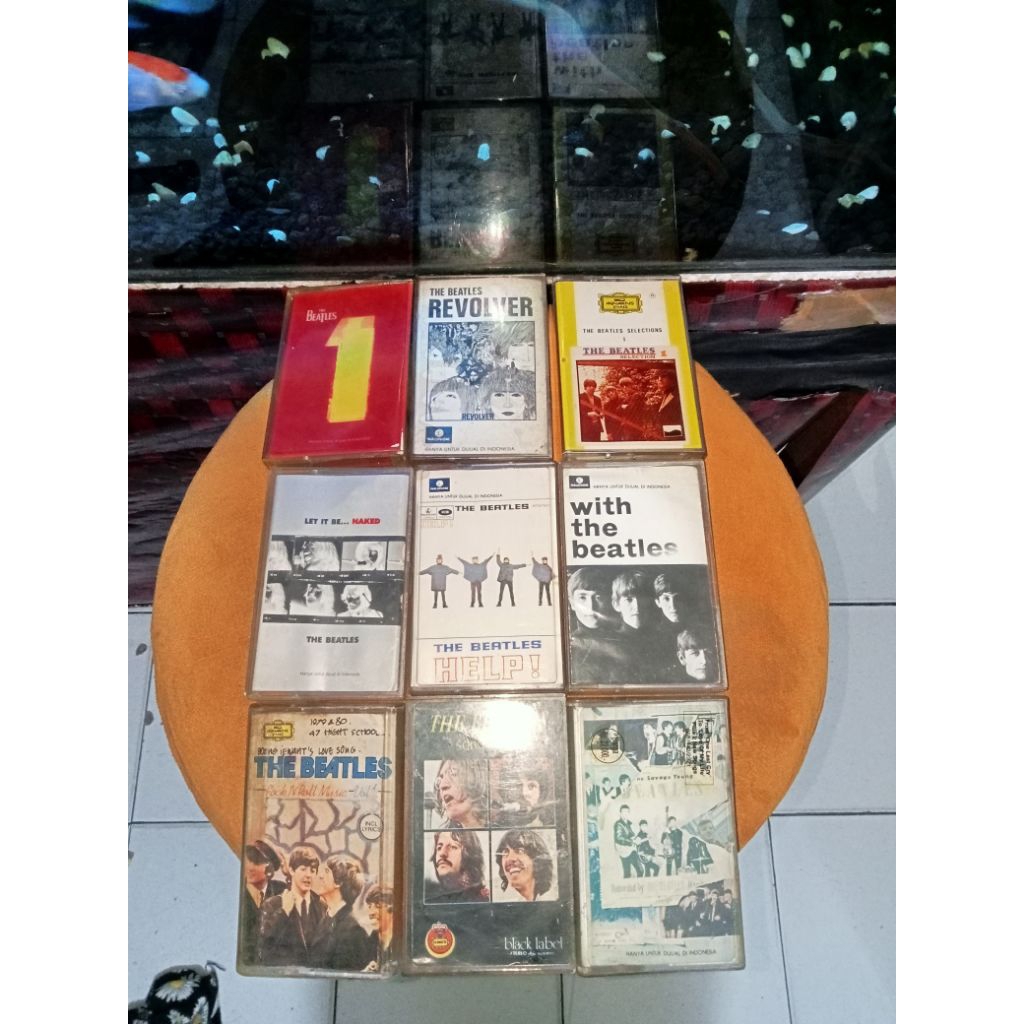 kaset pita 9 album BAND THE Beatles