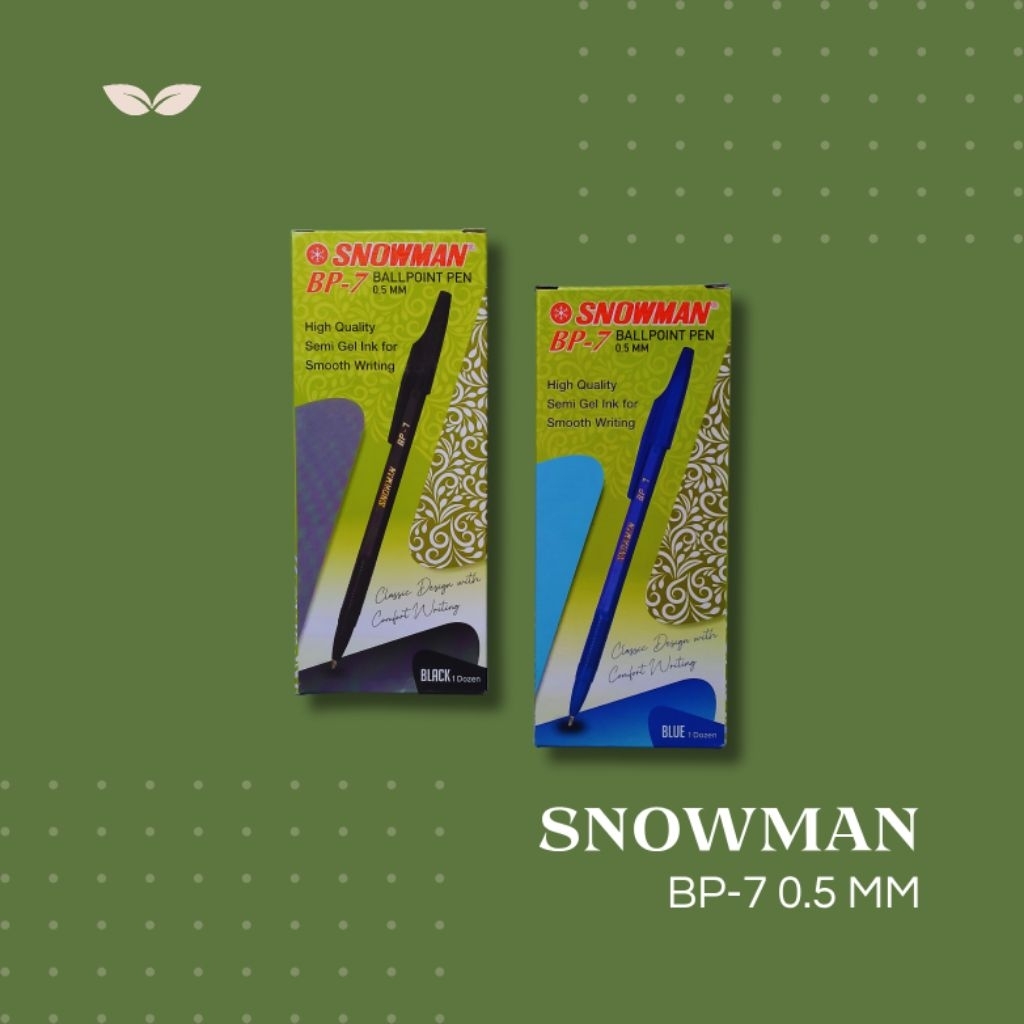 

PEN SNOWMAN BP-7 0.5 MM
