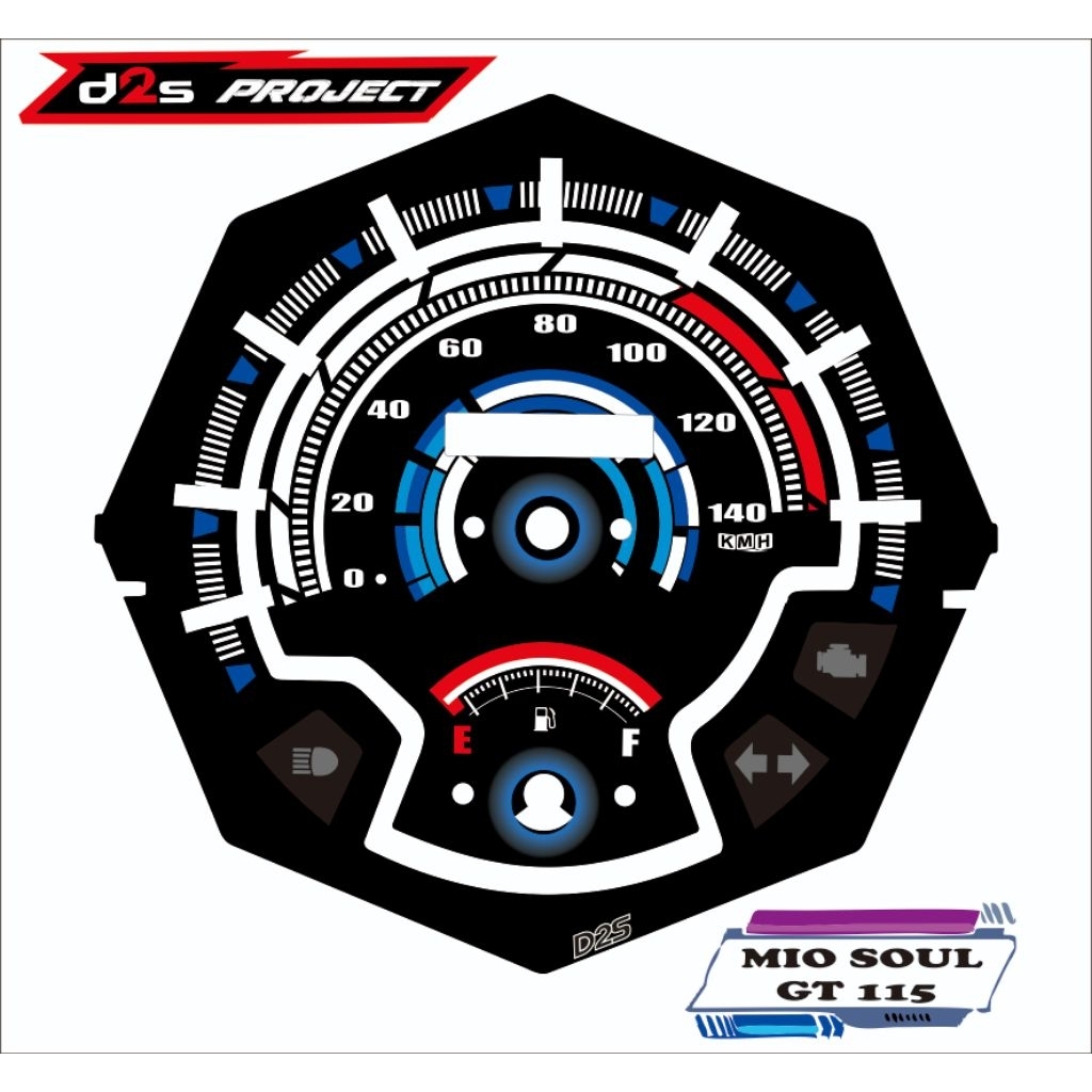 Panel Speedometer YAMAHA MIO SOUL GT 115