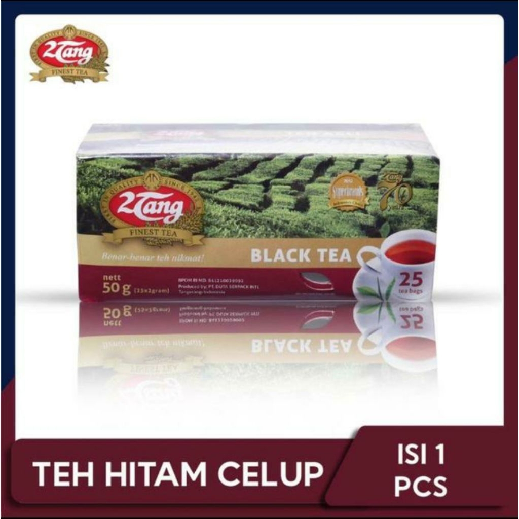 

Teh Celup 2Tang isi 25 kantong Teh All Varian - Box