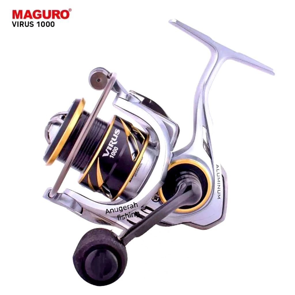 Reel MAGURO VIRUS 1000/5000 | Power handle | Reel Spinning | Alat pancing original