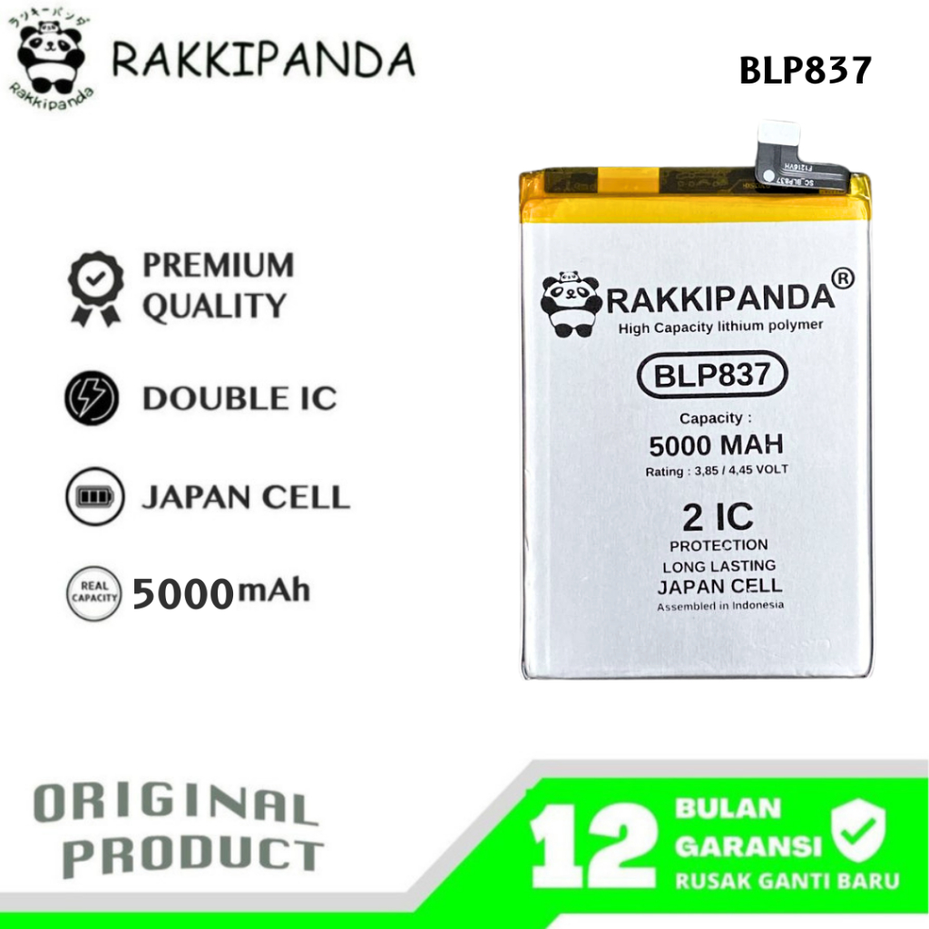 RakkiPanda - BLP837 Realme 8 Pro / Realme 9 Pro Plus Batre Batrai Baterai
